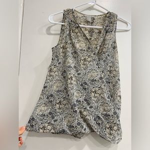 Lightweight cross front blouse